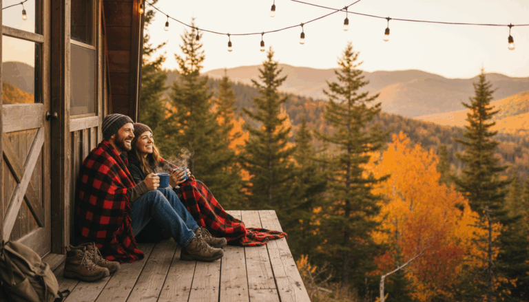 Cozy cabin trip ideas for your next getaway — rustic wooden cabin surrounded by nature, perfect for a peaceful and relaxing retreat.