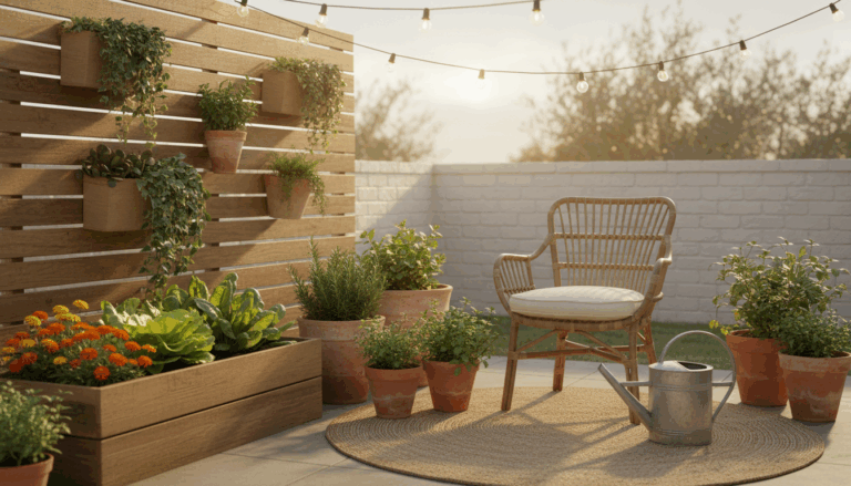Image showing 10 small space home garden ideas youll love.