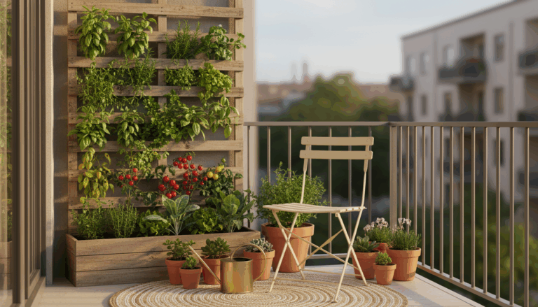 Clever small home garden ideas for tiny spaces — compact design inspiration with vertical planters, hanging pots, and cozy greenery.