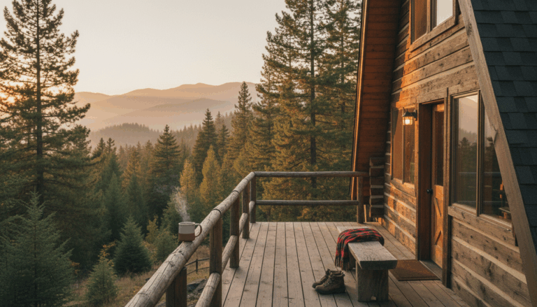Cozy cabin weekend itinerary with hiking, homemade meals, and relaxing downtime — inspiration for the perfect nature getaway.