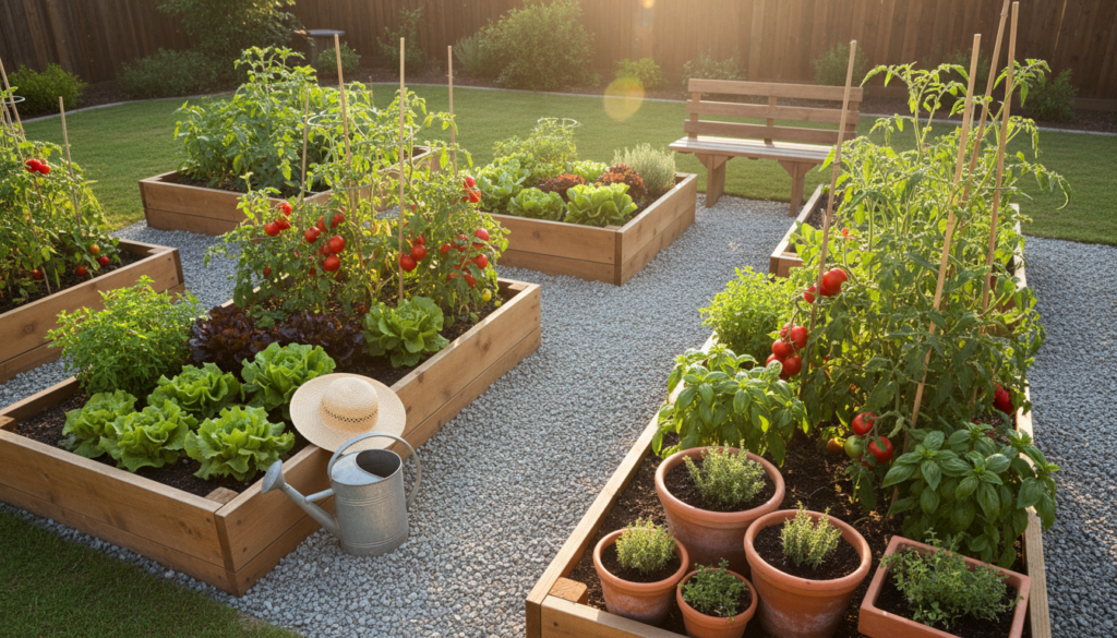 Small Backyard Vegetable Garden Ideas That Thrive